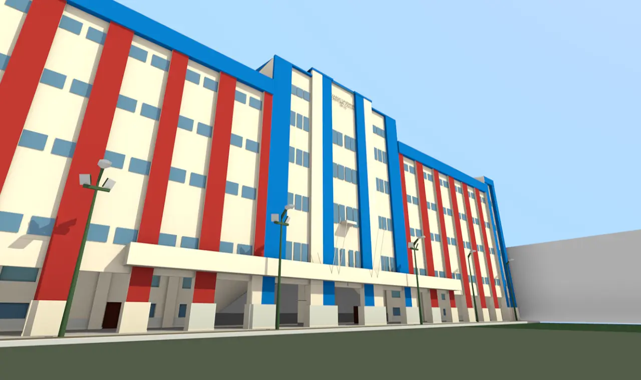 Colegio Cristóbal Colón 3D