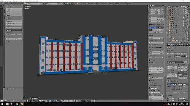 Captura de Colegio Cristóbal Colón 3D