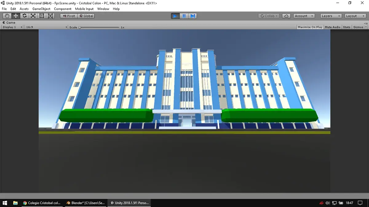 Captura de Colegio Cristóbal Colón 3D